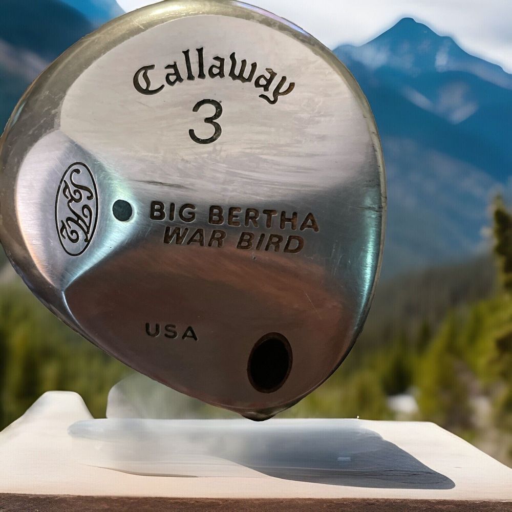 Callaway Big‎ Bertha War Bird 3 Wood Regular Flex Steel Shaft Memphis 10